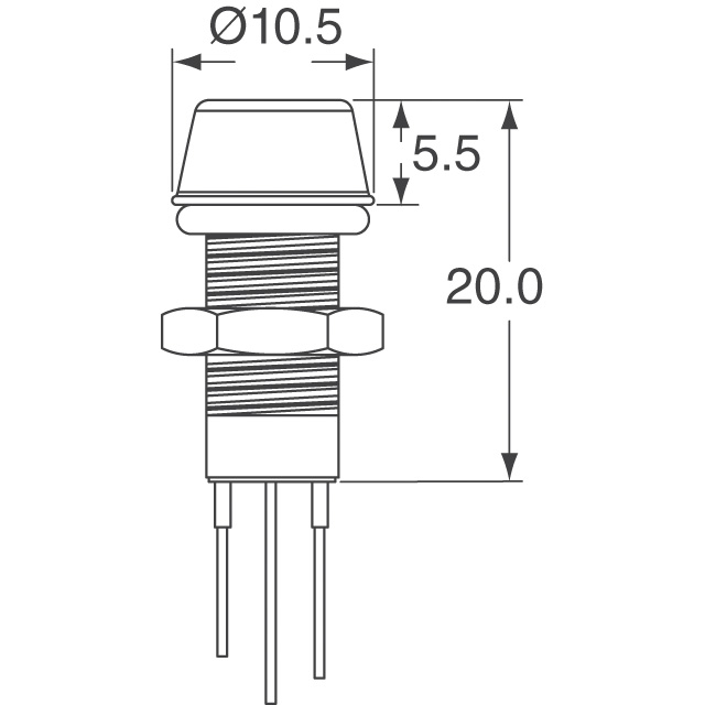 A-LED8-1AAAS-MR7-1 Assmann WSW Components  Indicatori del pannello Spie luminose
